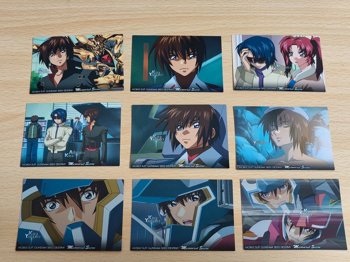 ガンダムSEED DESTINY カード カードダスマスターズ キラ・ヤマト アスラン・ザラ シン・アスカ メイリン・ホーク