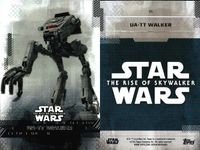 カード まとめ スターウォーズ Star Wars 56 FORTITUDE 不屈の精神 55 UA-TT WALKER UA-TTウォーカー Topps トップス サムネイル 3