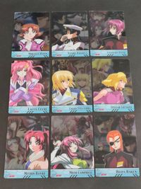 ガンダム ヒロイン ウエハース カード 森永 まとめ クリアカード ウェファーチョコ 073 074 075 076 077 078 079 080 081 ラクス・クライン カガリ ステラ・ルーシェ ミーア・キャンベル ヒルダ ルナマリア