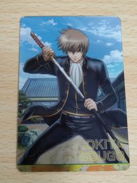 Gintama Carddass Metal Card Okita Sougo 29 Rare