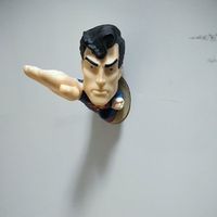 Rare Vintage Superman Sofvi Suction Cup Figure サムネイル 1