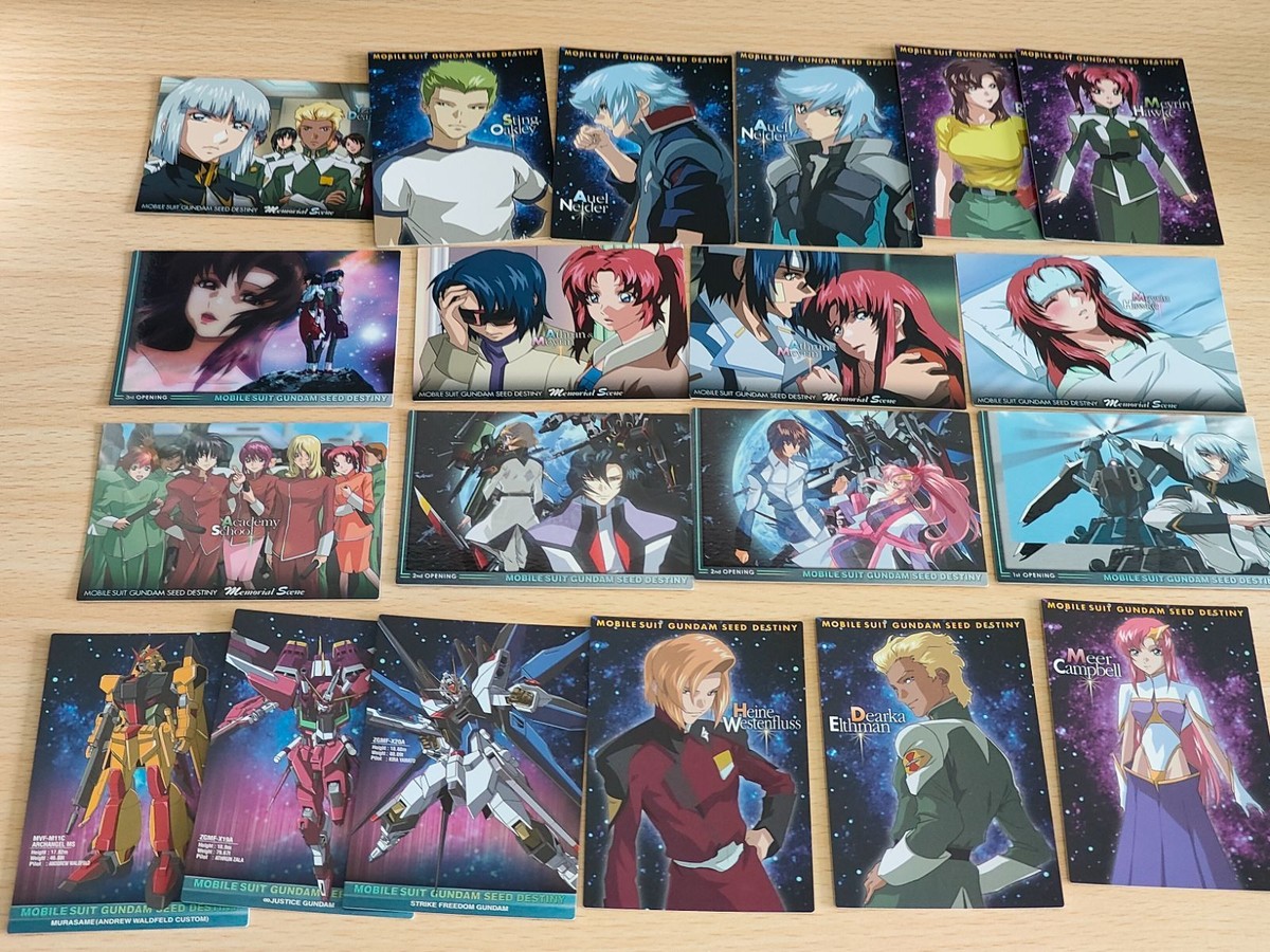 ガンダムSEED カードダスマスターズ DESTINY イザーク・ジュール ミーア・キャンベル アスラン アウル・ニーダ