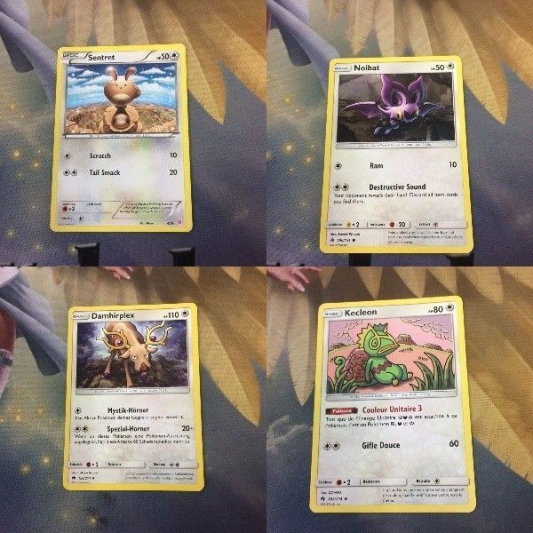 ポケモンカード 旧裏面 海外 英語版 オタチ オンバット オドシシ カクリレオン 11 40 20 44