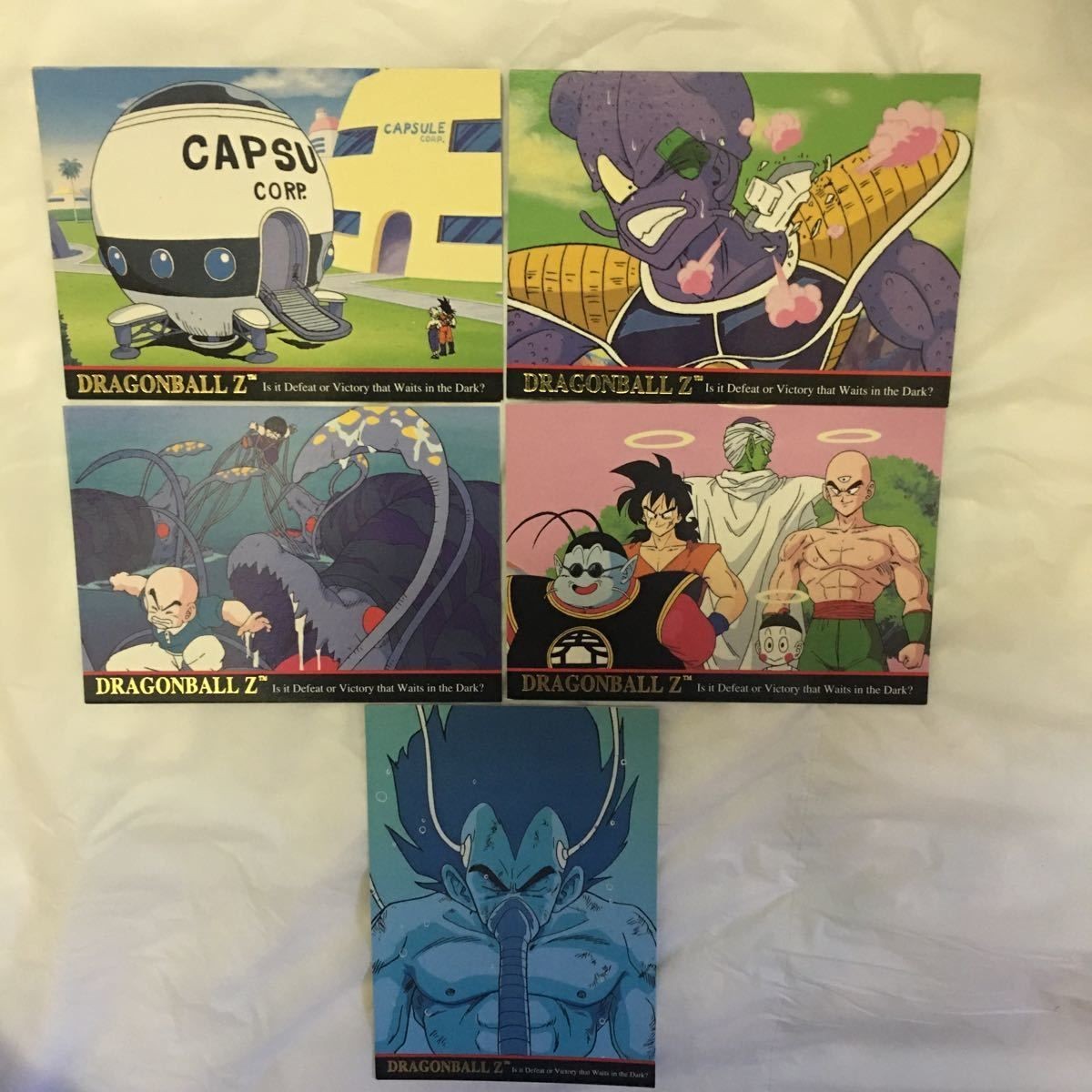 カード トレカ まとめ ドラゴンボール 海外版 クリリン ヤムチャ ピッコロ 天津飯 餃子 ベジータ 5