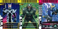 バトル ガンバライド カード まとめ 仮面ライダーデルタ アナザーアギト 仮面ライダーガタック ライダーフォーム（青） SR スーパーレア ★4 キラ