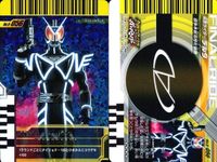 バトル ガンバライド カード まとめ 仮面ライダーデルタ アナザーアギト 仮面ライダーガタック ライダーフォーム（青） SR スーパーレア ★4 キラ サムネイル 2