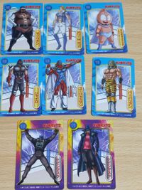 キン肉マン トップ カード アレキサンドリア ミート ケビンマスク テリー ザキッド セイウチン ジャイロ ゴージャスマン