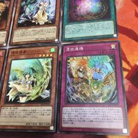 憑依装着-エリア ウィン アウス ヒータ 憑依連携 大霊術-「一輪」 スーパーレア 遊戯王 まとめ 霊使いストラク SD39-JP002 サムネイル 5