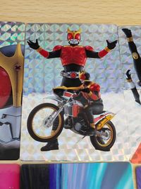 Kamen Rider Kuuga Ryuki Prism Card Set 1-17 Complete サムネイル 4