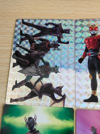 Kamen Rider Kuuga Ryuki Prism Card Set 1-17 Complete サムネイル 6