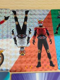 Kamen Rider Kuuga Ryuki Prism Card Set 1-17 Complete サムネイル 3