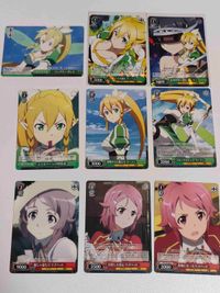 Weiss Schwarz Sword Art Online SAO Leafa RR CR Card