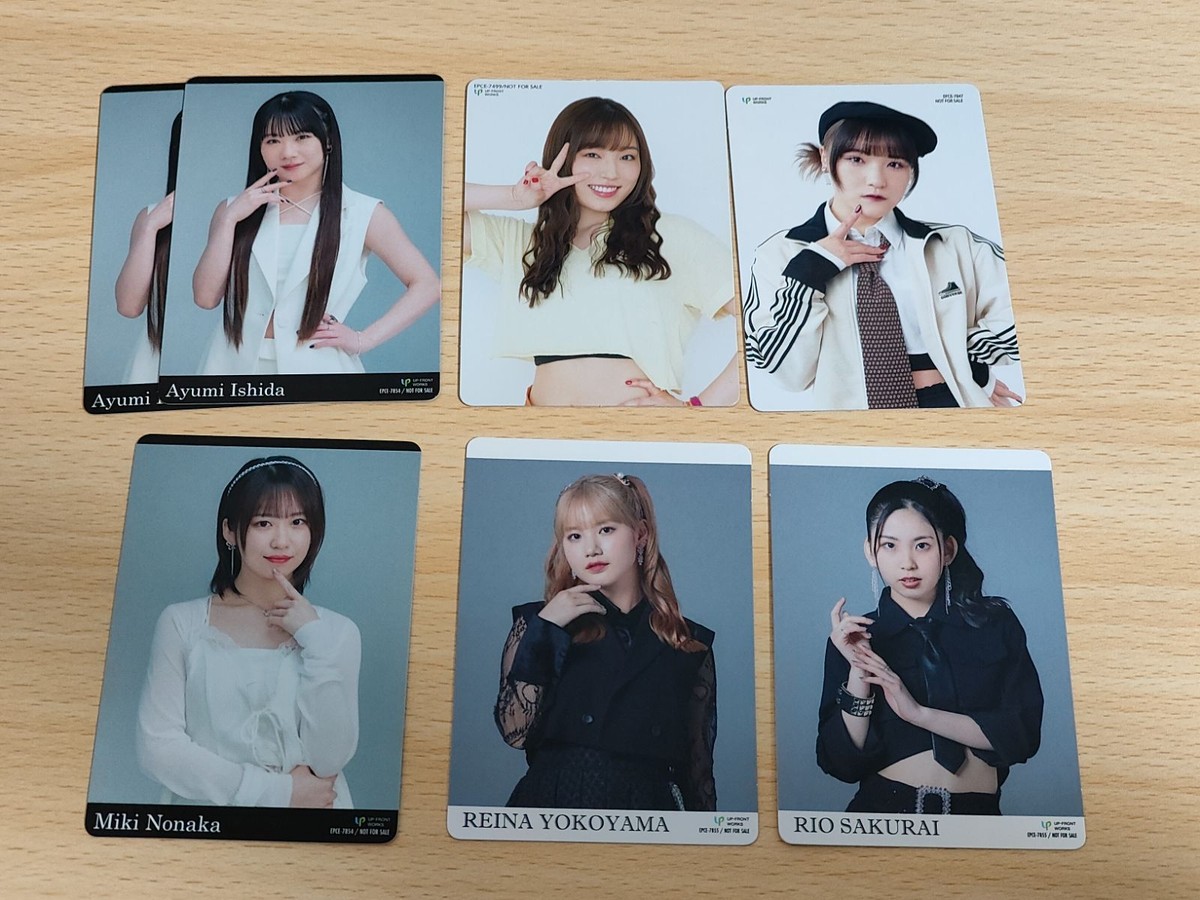 モーニング娘。'24 トレカ 野中美希 石田亜佑美 横山玲奈 櫻井梨央