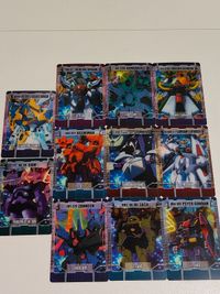 森永ウェファーカード機動戦士ガンダム総集編 アサルトガンダム ガンダムＸ ドラゴンガンダム シェンロンガンダム アッシマー ドム サイコガンダム ハイザック