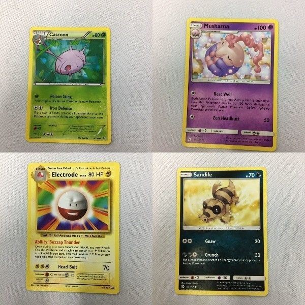 ポケモンカード 旧裏面 英語版 海外 マユルド ムシャーナ マルマイン メグロコ 58 81 67 49
