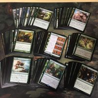 緑 インスタント ソーサリー エンチャント 被り無しコレクション 145枚 MTG まとめ レア 神話レア EDH 統率者戦 デッキパーツ