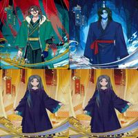 カード 天官賜福 桃源千灯 まとめ 謝憐 花城 花城 霊文 君吾 南風 扶揺 青玄 裴茗 裴宿 白無相 など JS L L3 <!-利用不可文字-!>遊 KAYOU ap278 サムネイル 6