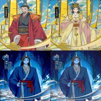 カード 天官賜福 桃源千灯 まとめ 謝憐 花城 花城 霊文 君吾 南風 扶揺 青玄 裴茗 裴宿 白無相 など JS L L3 <!-利用不可文字-!>遊 KAYOU ap278 サムネイル 4