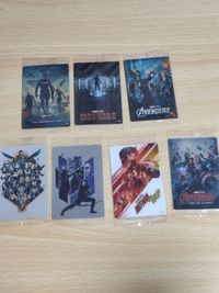 Marvel Avengers Wafers Card Sealed Lot Iron Man