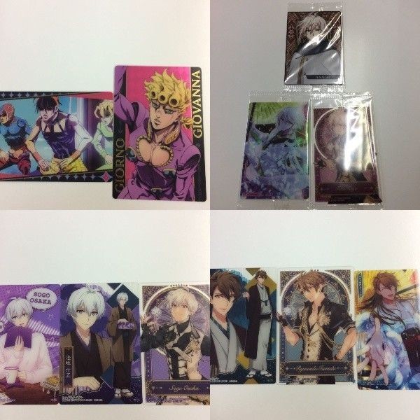ジョジョの奇妙な物語 アイドリッシュセブン カード アイナナ ウエハース ジョジョ まとめ 九条天 逢坂 十 未開封
