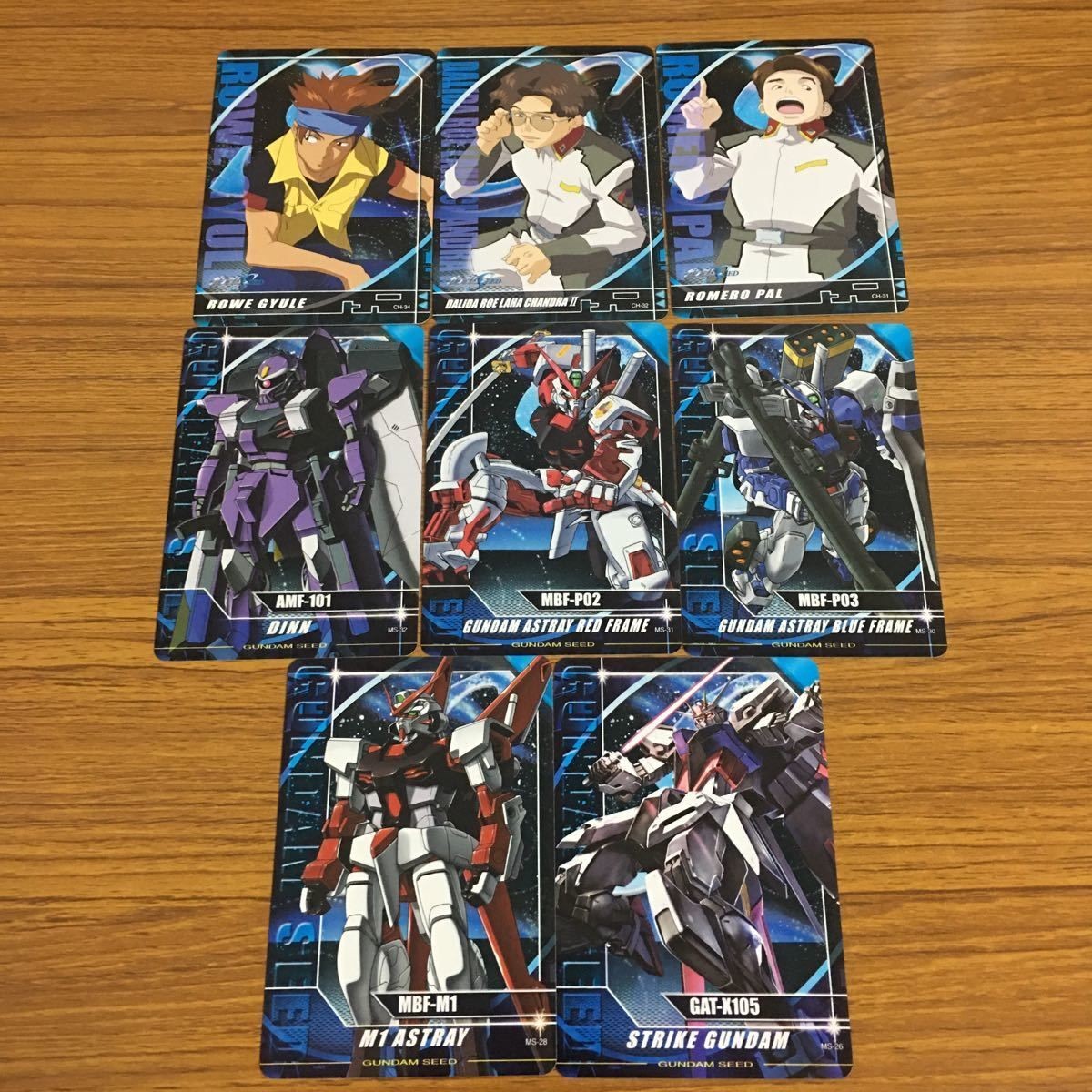 カード トレカ まとめ 機動戦士 ガンダム SEED ロウ ギュール ロメロ バル ディン アストレイ ストライク 29