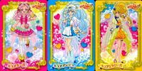 カード まとめ HUGっと！プリキュア キュアエール／キュアアンジュ／キュアエトワール 3枚セット トレーディングカード プリキュア サムネイル 1