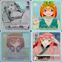 Quintessential Quintuplets Card Game Lot Holo GR RR サムネイル 4