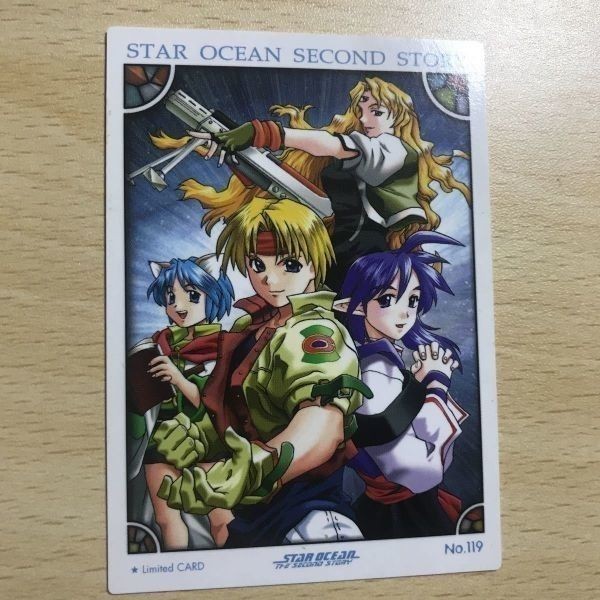Star Ocean 2 Second Story 1998 Limited Card Claude Rena Leon
