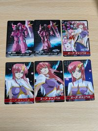 ミーアキャンベル ガンダムSEEDDESTINY ミーア・キャンベル 箔押し コンプリートカード CH-13 CH-71 ザクウォーリア ライブ仕様