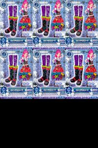アイカツ カード 6枚 まとめ PR 036 ホットデビルブーツ 音城 セイラ プロモ 美少女 ap751 o10-1 サムネイル 1