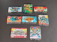 8枚 SDガンダム外伝 機甲神伝説FINAL プリズム カードダス セット まとめ 超機甲神ガンジェネシス 月光騎士ネオガンダム 超機甲神ガンジェネシス（縦） 真聖騎兵ガンレックスα スペリオルドラゴンEX 騎士ガンダム ブラックドラゴン サムネイル 1