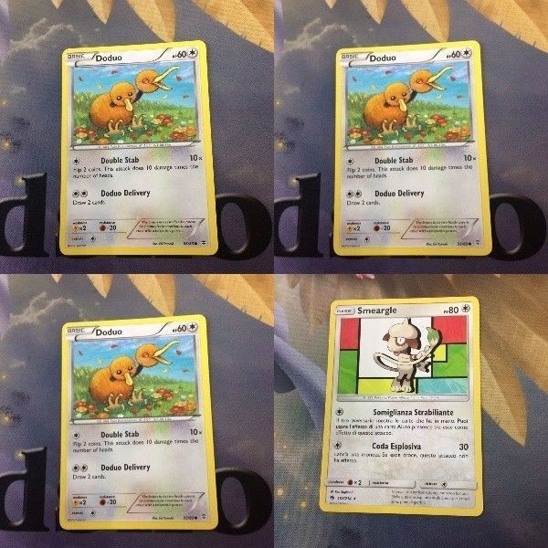 ポケモンカード 旧裏面 海外 英語版 ドードー ドーブル 58 60 59 18