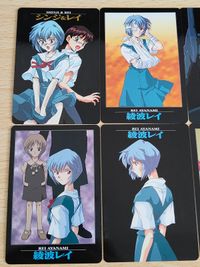 Evangelion Carddass Rei Ayanami 08 11 19 41 48 55 Set サムネイル 2