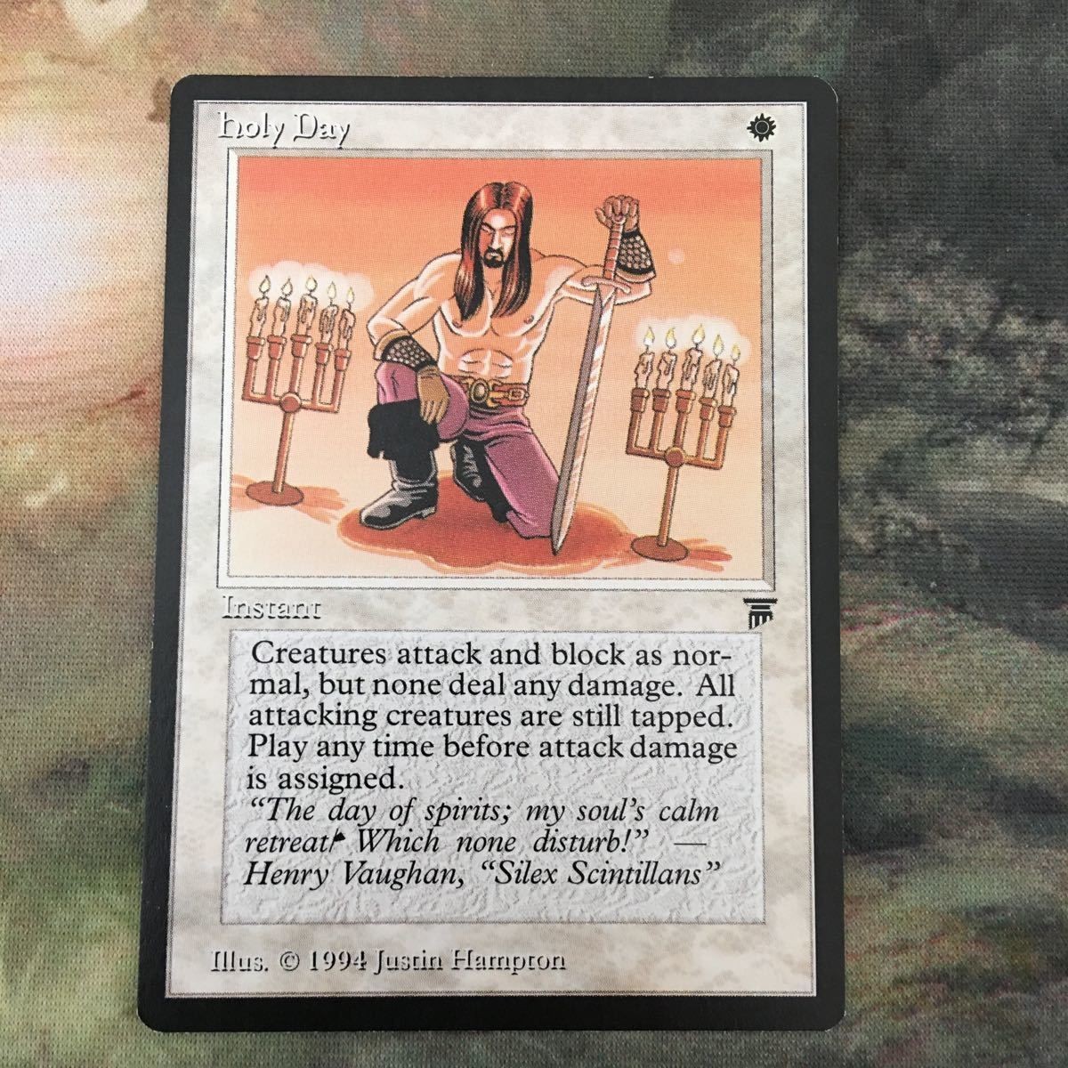 MTG Magic Gathering Single Holy Day Card