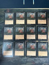 Brush with Death MTG English 12 Cards Old Frame Lot