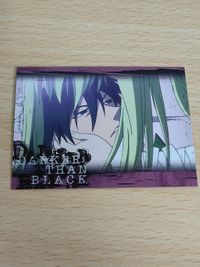 DARKER THAN BLACK -黒の契約者- カード ムービック movic 岡村天斎 黒 ヘイ アンバー 07