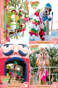 ディズニー コレクション カード まとめ 【 Christmas Fantasy 2014 
クリスマス・ファンタジー 2014】 パレード 東京 ディズニーリゾート DISNEY ミッキー サムネイル 1