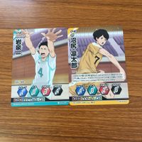 ハイキュー バボカ カード トレカ まとめ 岩泉 一 沼尻 凛太郎 ここに居る誰よひも遊ぶべ なかなかやるなあ高校生…！ 43 サムネイル 3