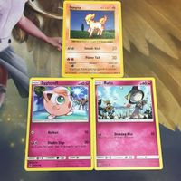 ポケモンカード 旧裏面 英語 海外版 3枚 ポニータ ラルトス プリン 19 サムネイル 1