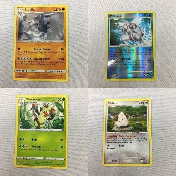 ポケモンカード 旧裏面 英語版 海外 ハガネール パルキア パチンキー ピィ 91 81 85