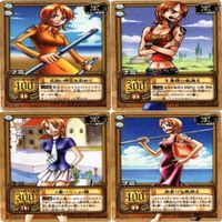 One Piece Nami Hyperbattle Carddass Card Lot