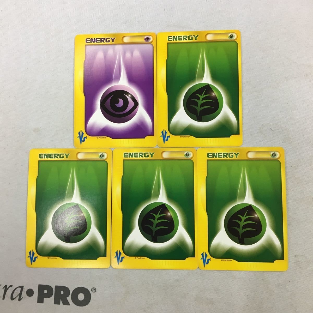 ポケモンカード 新裏面 5枚 VSカード エネルギーカード など 30