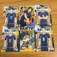 Haikyuu Card Lot Sugawara Nishinoya Narita Higashimine サムネイル 1