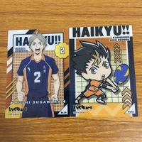 Haikyuu Card Lot Sugawara Nishinoya Narita Higashimine サムネイル 3
