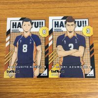 Haikyuu Card Lot Sugawara Nishinoya Narita Higashimine サムネイル 5