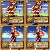One Piece Nami Hyper Battle Carddass Card Lot