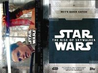 カード まとめ スターウォーズ Star Wars 68 REY'S QUICK CATCH レイの素早いキャッチ 67 HEROES ASSEMBLED 集結した英雄たち Topps トップス サムネイル 2