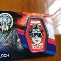 交渉歓迎 uca8-2 カード スターウォーズ star wars MOLOCH SOLO topps パッチ ？ レア 0420 サムネイル 3