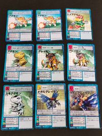 Digimon Card Lot st-241 st-228 st-2 st-227 Agumon Greymon
