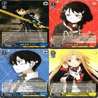 ヴァイスシュヴァルツ ソードアートオンライン SAO アスナ キリト カード まとめ サムネイル 1